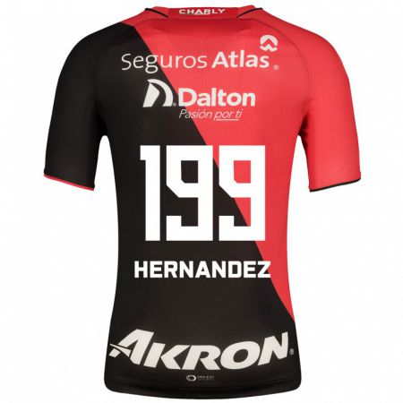 Kandiny Hombre Camiseta Sergio Hernández #199 Negro 1ª Equipación 2023/24 La Camisa Chile