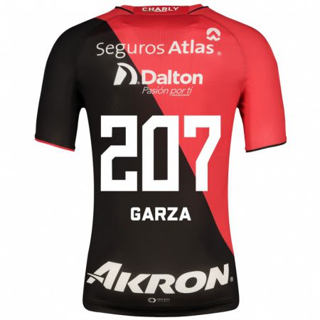 Kandiny Hombre Camiseta Rodolfo Garza #207 Negro 1ª Equipación 2023/24 La Camisa Chile