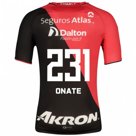 Kandiny Hombre Camiseta Axel Oñate #231 Negro 1ª Equipación 2023/24 La Camisa Chile