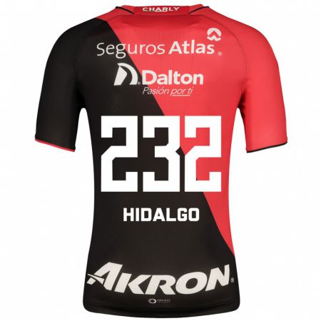 Kandiny Hombre Camiseta Óscar Hidalgo #232 Negro 1ª Equipación 2023/24 La Camisa Chile