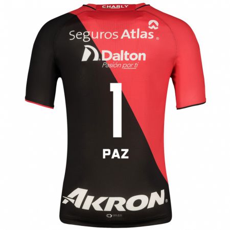 Kandiny Hombre Camiseta Ana Gabriela Paz #1 Negro 1ª Equipación 2023/24 La Camisa Chile