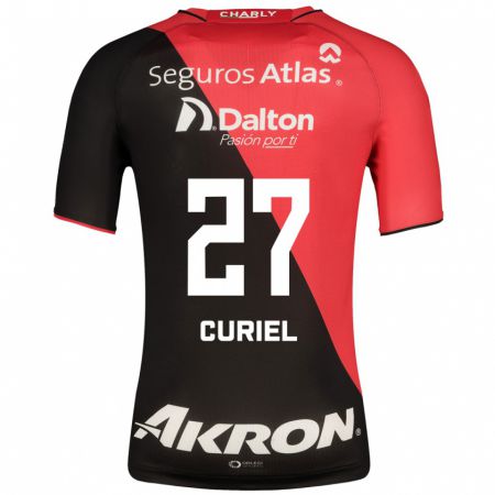 Kandiny Hombre Camiseta Alexa Curiel #27 Negro 1ª Equipación 2023/24 La Camisa Chile