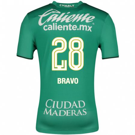 Kandiny Hombre Camiseta Ruth Bravo #28 Verde 1ª Equipación 2023/24 La Camisa Chile