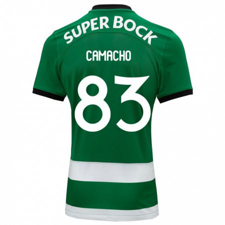 Kandiny Hombre Camiseta Rafael Camacho #83 Verde 1ª Equipación 2023/24 La Camisa Chile