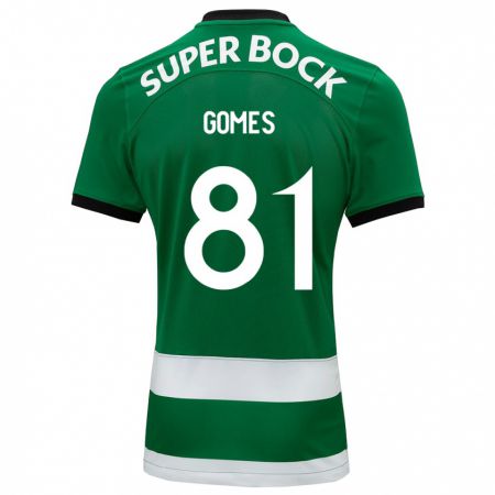 Kandiny Hombre Camiseta Salvador Gomes #81 Verde 1ª Equipación 2023/24 La Camisa Chile