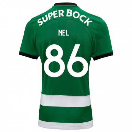 Kandiny Hombre Camiseta Rafael Nel #86 Verde 1ª Equipación 2023/24 La Camisa Chile