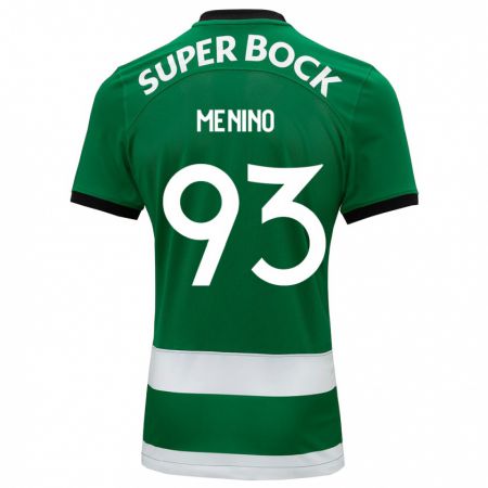 Kandiny Hombre Camiseta Miguel Menino #93 Verde 1ª Equipación 2023/24 La Camisa Chile