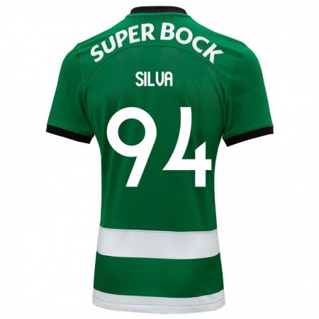 Kandiny Hombre Camiseta Pedro Silva #94 Verde 1ª Equipación 2023/24 La Camisa Chile