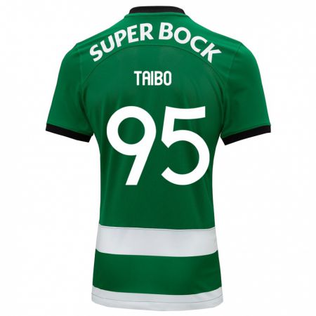 Kandiny Hombre Camiseta Lucas Taibo #95 Verde 1ª Equipación 2023/24 La Camisa Chile