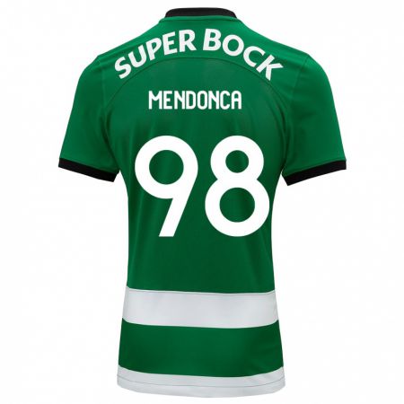 Kandiny Hombre Camiseta Manuel Mendonça #98 Verde 1ª Equipación 2023/24 La Camisa Chile