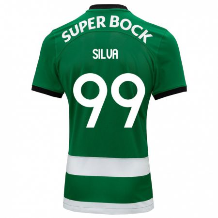 Kandiny Hombre Camiseta Francisco Silva #99 Verde 1ª Equipación 2023/24 La Camisa Chile