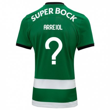 Kandiny Hombre Camiseta Henrique Arreiol #0 Verde 1ª Equipación 2023/24 La Camisa Chile