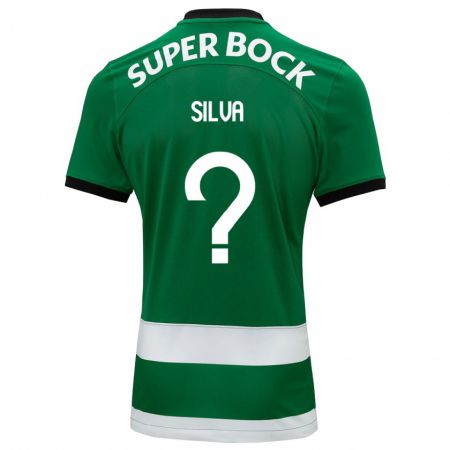 Kandiny Hombre Camiseta Guilherme Silva #0 Verde 1ª Equipación 2023/24 La Camisa Chile