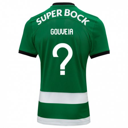 Kandiny Hombre Camiseta Miguel Gouveia #0 Verde 1ª Equipación 2023/24 La Camisa Chile