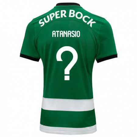 Kandiny Hombre Camiseta Atanásio #0 Verde 1ª Equipación 2023/24 La Camisa Chile