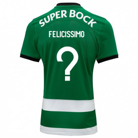 Kandiny Hombre Camiseta Eduardo Felicíssimo #0 Verde 1ª Equipación 2023/24 La Camisa Chile