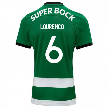 Kandiny Hombre Camiseta Bruna Lourenço Urbano Costa #6 Verde 1ª Equipación 2023/24 La Camisa Chile