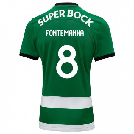 Kandiny Hombre Camiseta Rita Fontemanha #8 Verde 1ª Equipación 2023/24 La Camisa Chile