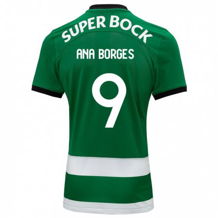 Kandiny Hombre Camiseta Ana Catarina Marques Borges #9 Verde 1ª Equipación 2023/24 La Camisa Chile