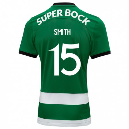 Kandiny Hombre Camiseta Olivia Smith #15 Verde 1ª Equipación 2023/24 La Camisa Chile