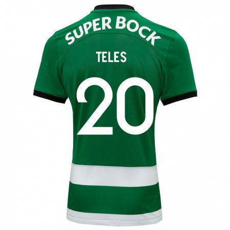 Kandiny Hombre Camiseta Ana Isabel Teles #20 Verde 1ª Equipación 2023/24 La Camisa Chile