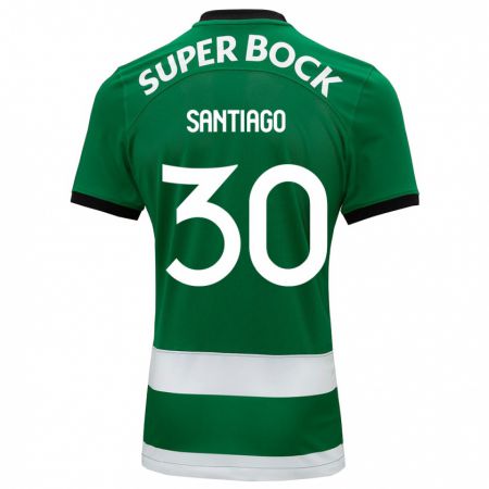 Kandiny Hombre Camiseta Carolina Santiago #30 Verde 1ª Equipación 2023/24 La Camisa Chile