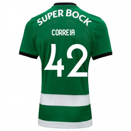 Kandiny Hombre Camiseta Leonete Maísa Nozerand Correia #42 Verde 1ª Equipación 2023/24 La Camisa Chile
