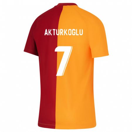 Kandiny Hombre Camiseta Kerem Aktürkoğlu #7 Naranja 1ª Equipación 2023/24 La Camisa Chile