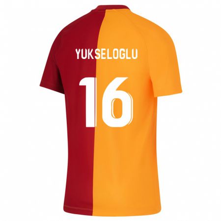 Kandiny Hombre Camiseta Ayaz Yükseloğlu #16 Naranja 1ª Equipación 2023/24 La Camisa Chile