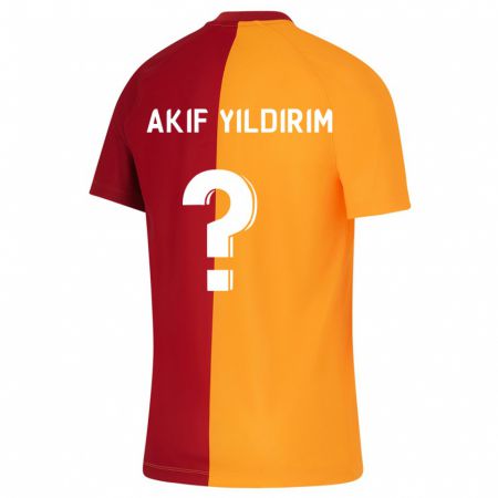 Kandiny Hombre Camiseta Mehmet Akif Yıldırım #0 Naranja 1ª Equipación 2023/24 La Camisa Chile