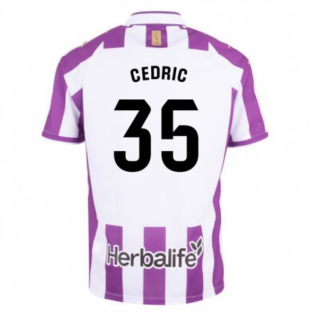 Kandiny Hombre Camiseta Iván Cédric #35 Morado 1ª Equipación 2023/24 La Camisa Chile