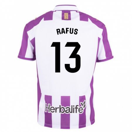 Kandiny Hombre Camiseta Arnau Rafús #13 Morado 1ª Equipación 2023/24 La Camisa Chile