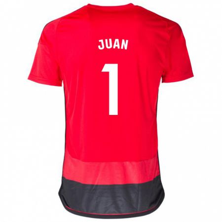 Kandiny Hombre Camiseta Ramón Juan #1 Negro Rojo 1ª Equipación 2023/24 La Camisa Chile