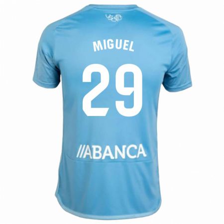 Kandiny Hombre Camiseta Miguel Rodríguez #29 Azul 1ª Equipación 2023/24 La Camisa Chile