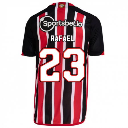 Kandiny Hombre Camiseta Rafael #23 Azul Rojo 2ª Equipación 2023/24 La Camisa Chile