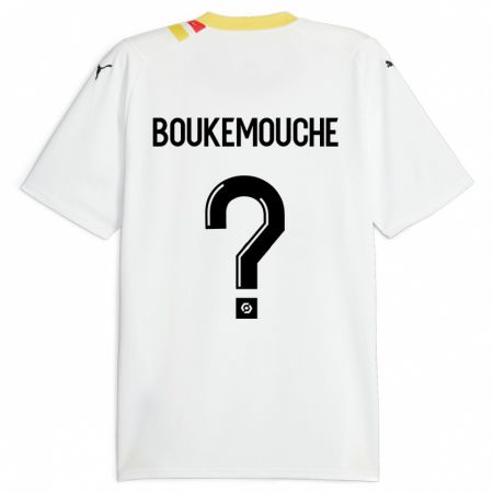 Kandiny Hombre Camiseta Amine Boukemouche #0 Negro 2ª Equipación 2023/24 La Camisa Chile