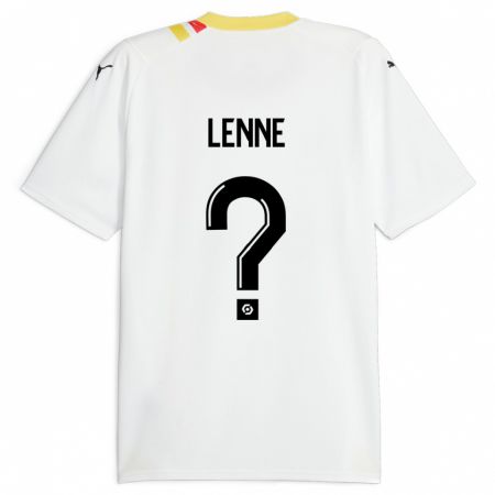 Kandiny Hombre Camiseta Oscar Lenne #0 Negro 2ª Equipación 2023/24 La Camisa Chile