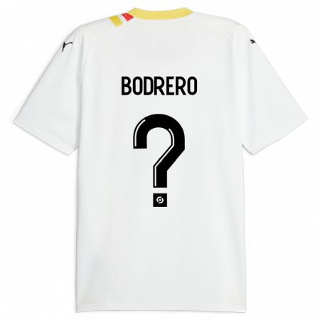 Kandiny Hombre Camiseta Constant Bodrero #0 Negro 2ª Equipación 2023/24 La Camisa Chile