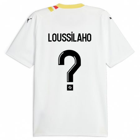 Kandiny Hombre Camiseta Lenny Dziki Loussilaho #0 Negro 2ª Equipación 2023/24 La Camisa Chile