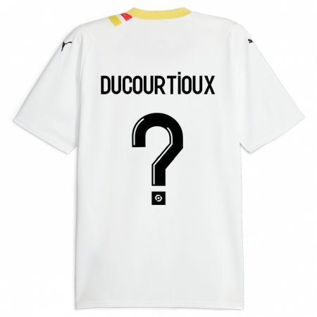 Kandiny Hombre Camiseta Ilan Ducourtioux #0 Negro 2ª Equipación 2023/24 La Camisa Chile