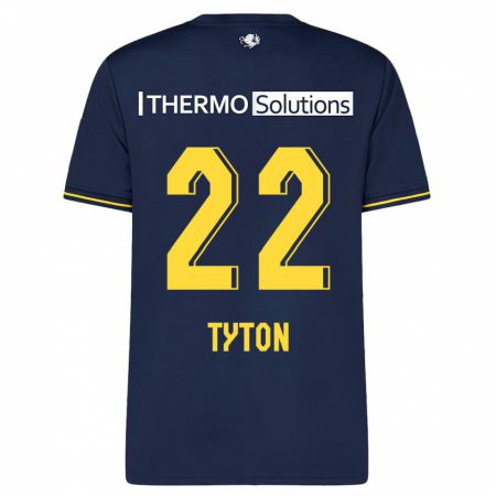 Kandiny Hombre Camiseta Przemyslaw Tyton #22 Armada 2ª Equipación 2023/24 La Camisa Chile