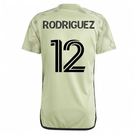 Kandiny Hombre Camiseta Jeremi Rodríguez #12 Verde 2ª Equipación 2023/24 La Camisa Chile