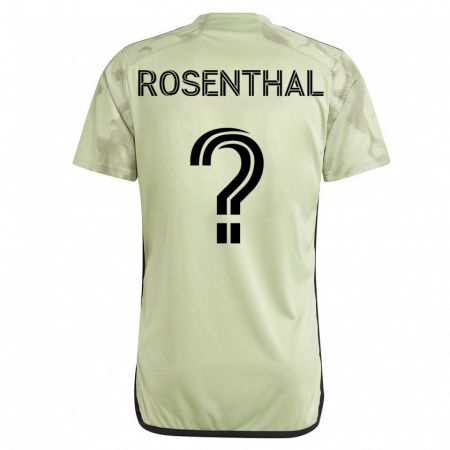 Kandiny Hombre Camiseta Charlie Rosenthal #0 Verde 2ª Equipación 2023/24 La Camisa Chile
