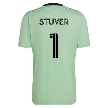 Kandiny Hombre Camiseta Brad Stuver #1 Verde Claro 2ª Equipación 2023/24 La Camisa Chile