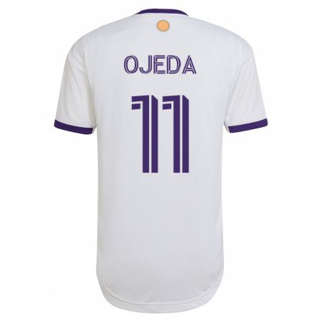 Kandiny Hombre Camiseta Martín Ojeda #11 Blanco 2ª Equipación 2023/24 La Camisa Chile