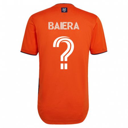 Kandiny Hombre Camiseta Drew Baiera #0 Negro 2ª Equipación 2023/24 La Camisa Chile