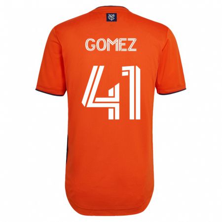 Kandiny Hombre Camiseta Julián Gómez #41 Negro 2ª Equipación 2023/24 La Camisa Chile