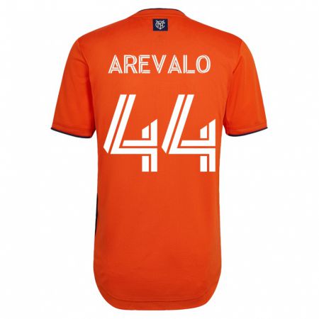 Kandiny Hombre Camiseta Ronny Arévalo #44 Negro 2ª Equipación 2023/24 La Camisa Chile