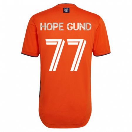 Kandiny Hombre Camiseta Rio Hope-Gund #77 Negro 2ª Equipación 2023/24 La Camisa Chile