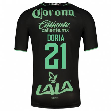 Kandiny Hombre Camiseta Matheus Dória #21 Negro 2ª Equipación 2023/24 La Camisa Chile